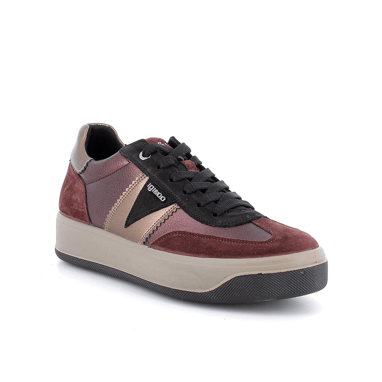 Lux | Burgundy | IGI & CO | Trainers | Jenny Shoo Bootique