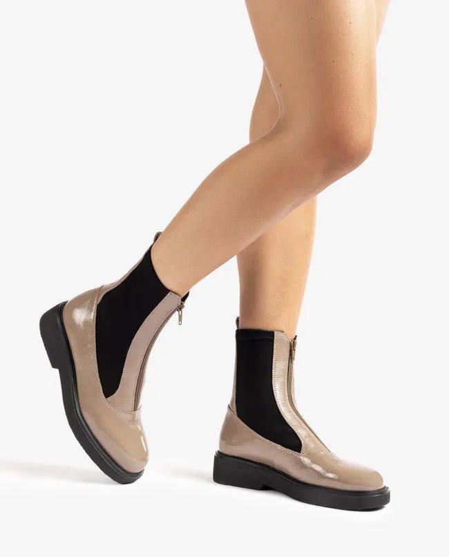 Foggia | Taupe | Unisa | Ankle Boots | Jenny Shoo Bootique