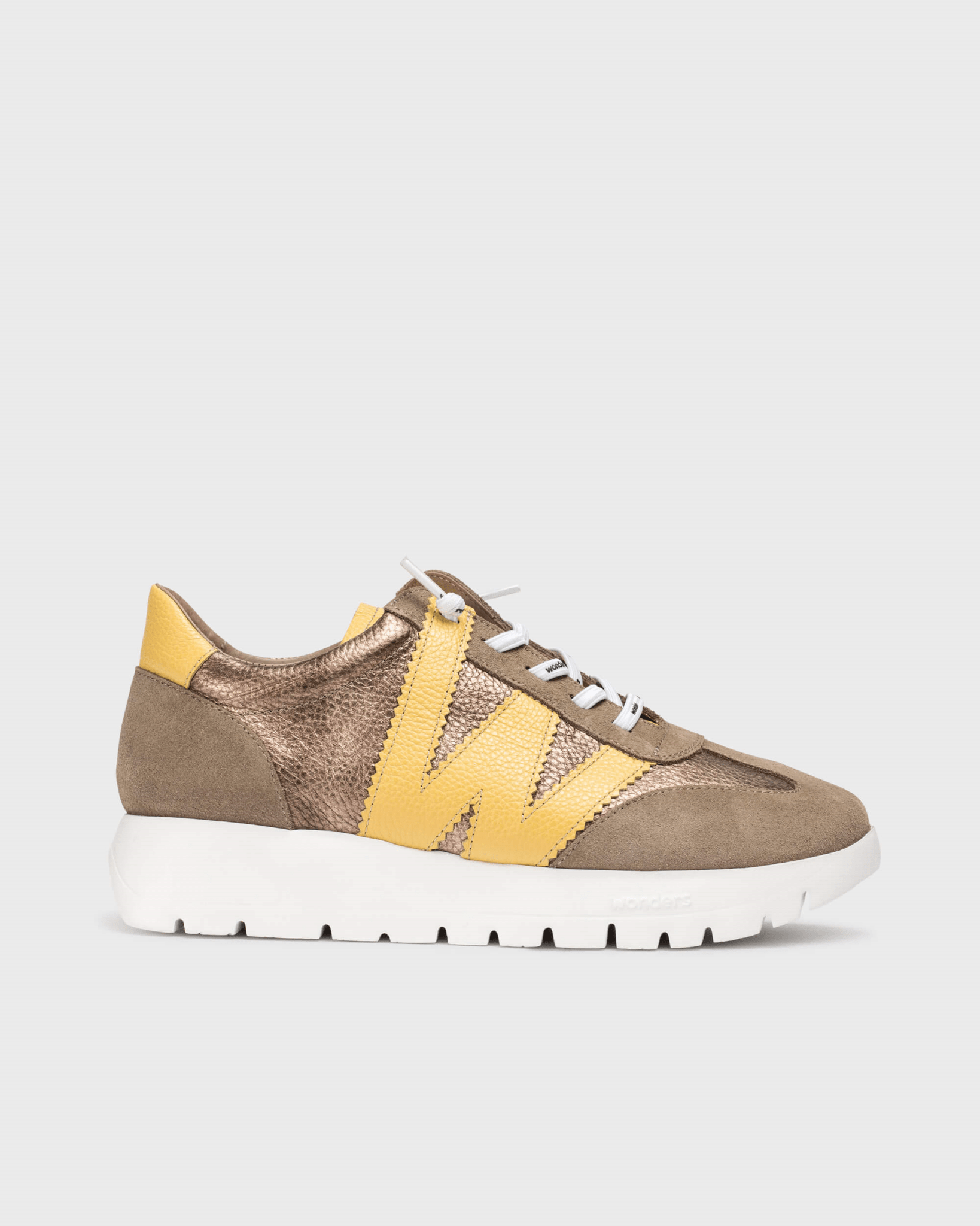 Odisei 76 | Taupe - Yellow | Wonders | Trainers | Jenny Shoo Bootique