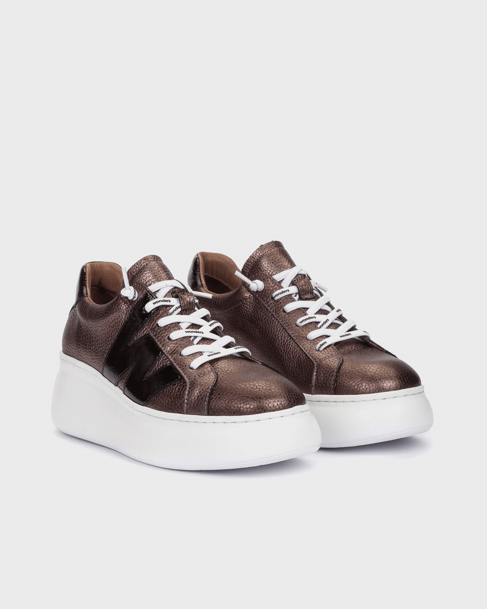 Ellen | Pewter - Black | Wonders | Trainers | Jenny Shoo Bootique