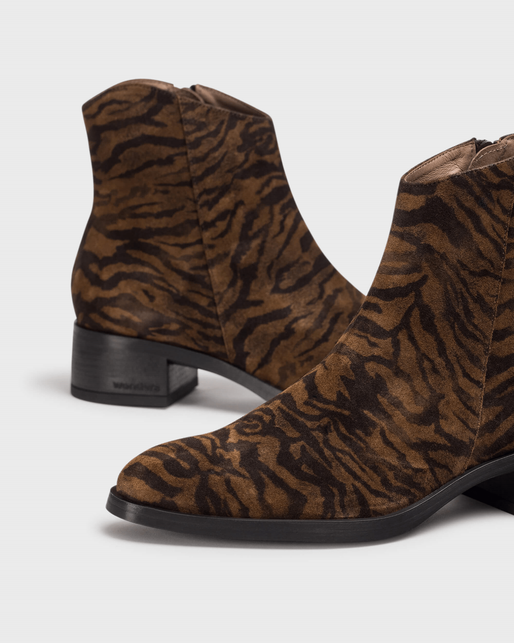 Bonjour | Brown Zebra | Wonders | Ankle Boots | Jenny Shoo Bootique
