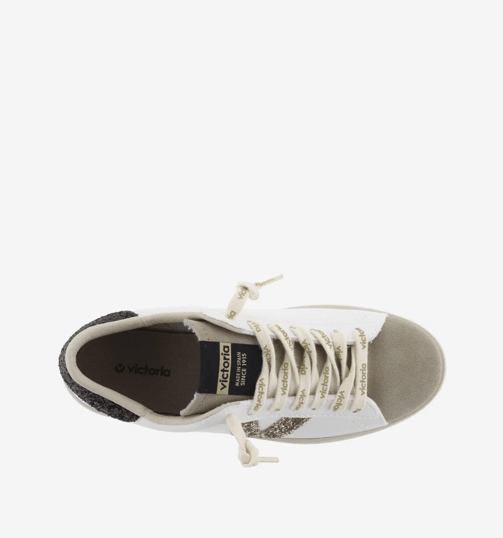 Berlin | White - Glitter | Victoria | Trainers | Jenny Shoo Bootique