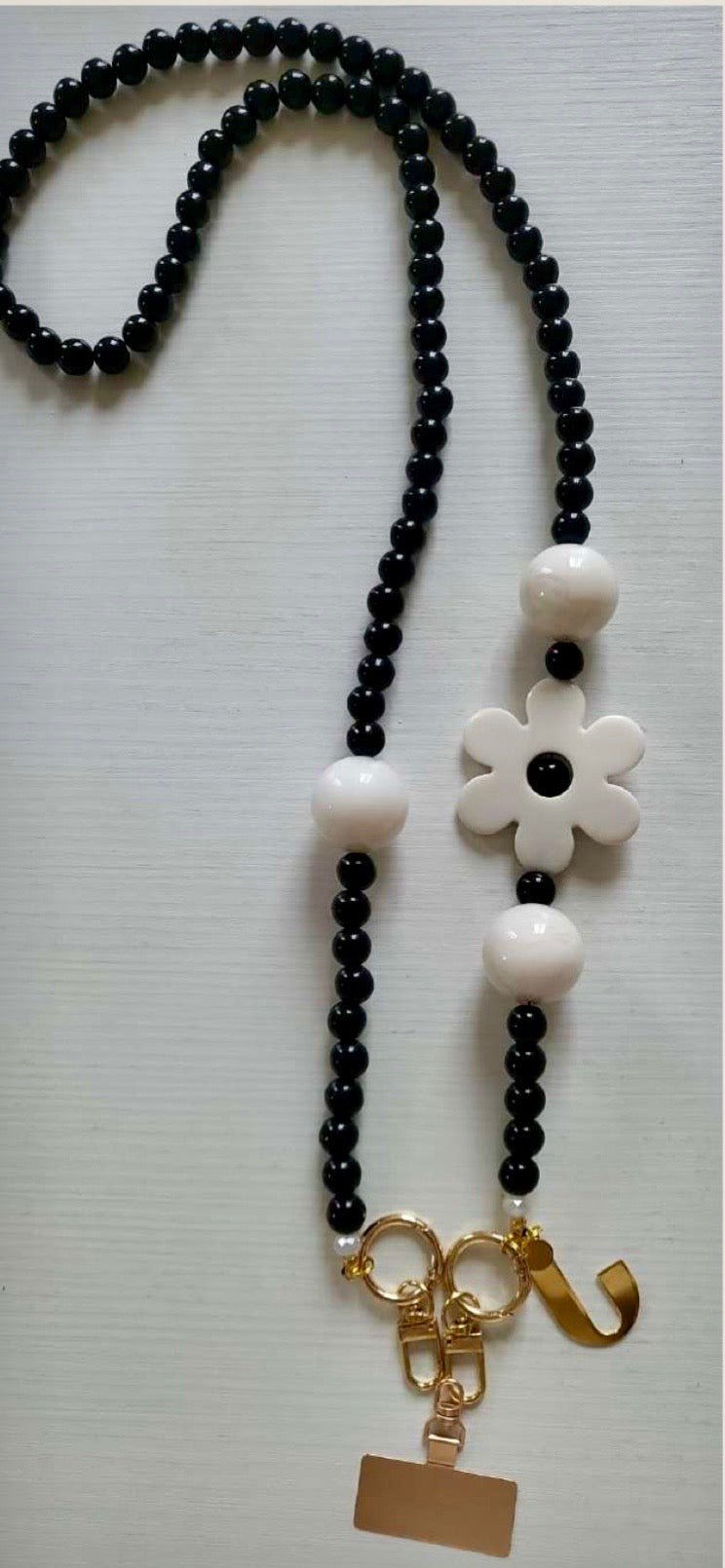 Francesca | Black-White | I-Conically | Accessories | Jenny Shoo Bootique