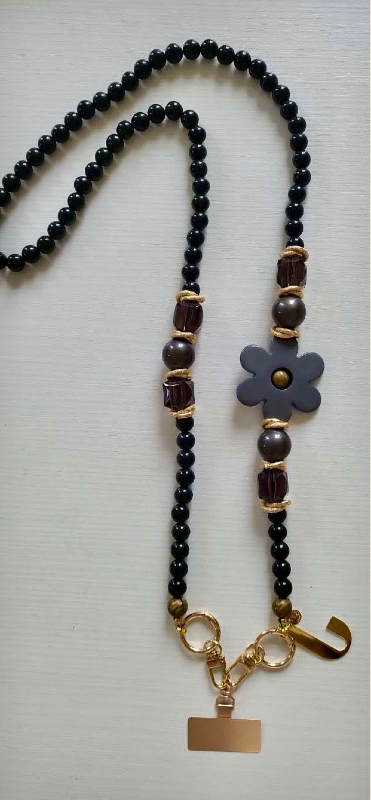 Simona| Black - Gold | I-Conically | Accessories | Jenny Shoo Bootique