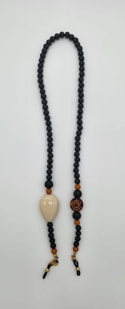 Odete | Black-Amber | I-Conically | Accessories | Jenny Shoo Bootique
