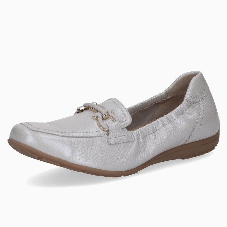 Avril | Pearl White | Caprice | Flats | Jenny Shoo Bootique