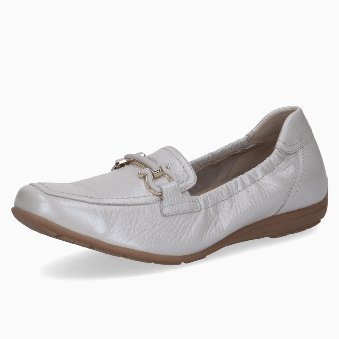 Avril | Pearl White | Caprice | Flats | Jenny Shoo Bootique