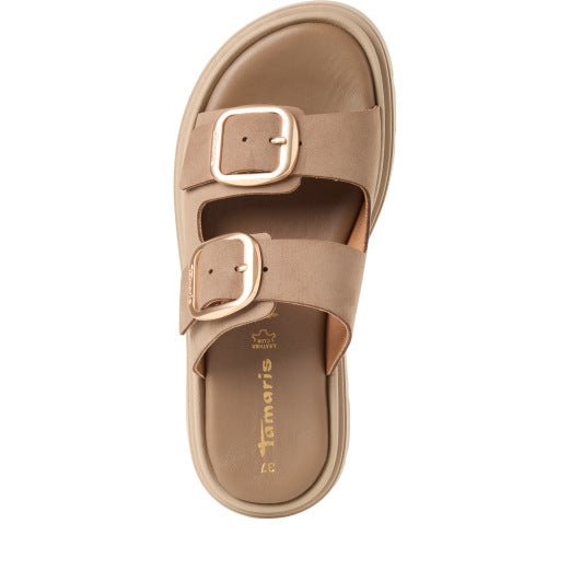 Marvy | Taupe | Tamaris | Mules | Jenny Shoo Bootique