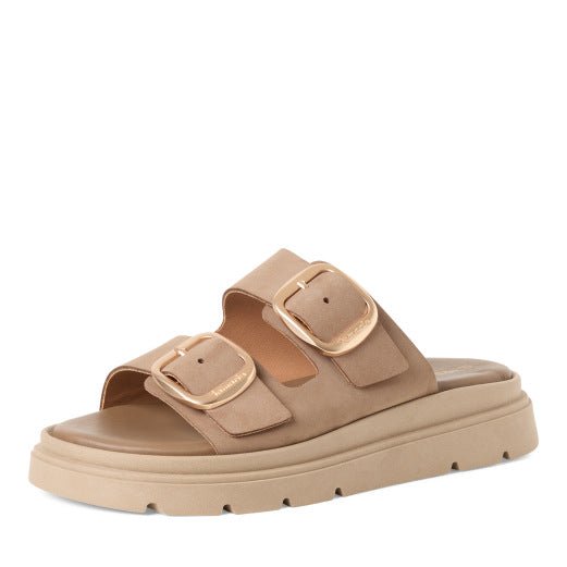 Marvy | Taupe | Tamaris | Mules | Jenny Shoo Bootique