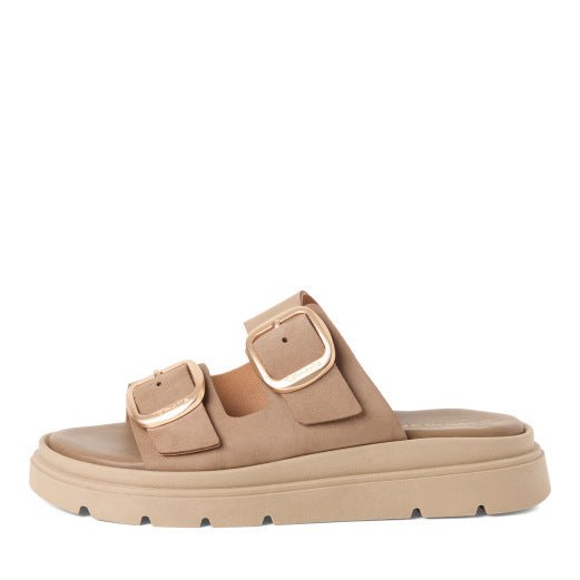 Marvy | Taupe | Tamaris | Mules | Jenny Shoo Bootique