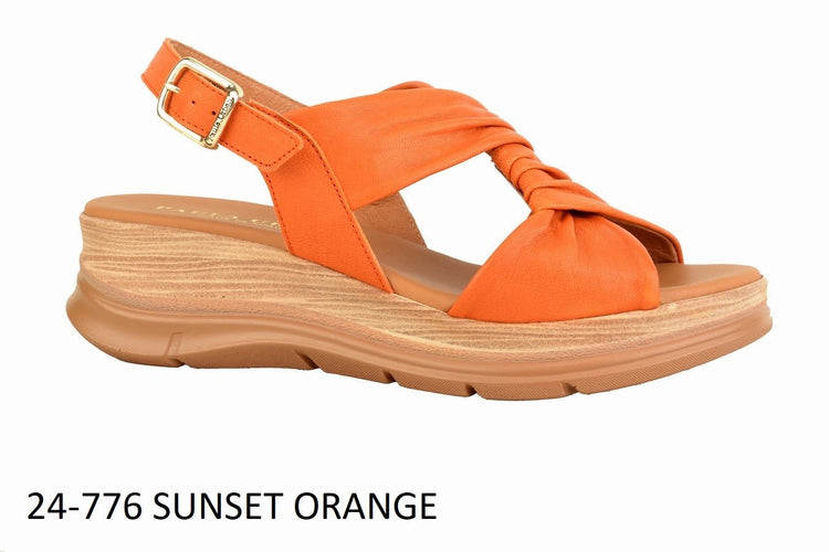 24 - 776 | Orange | Paula Urban | Sandals | Jenny Shoo Bootique