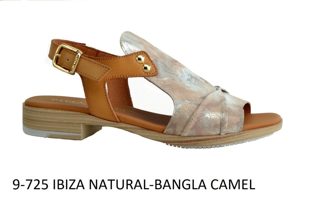 9 - 725 | Nude Metallic | Paula Urban | Sandals | Jenny Shoo Bootique