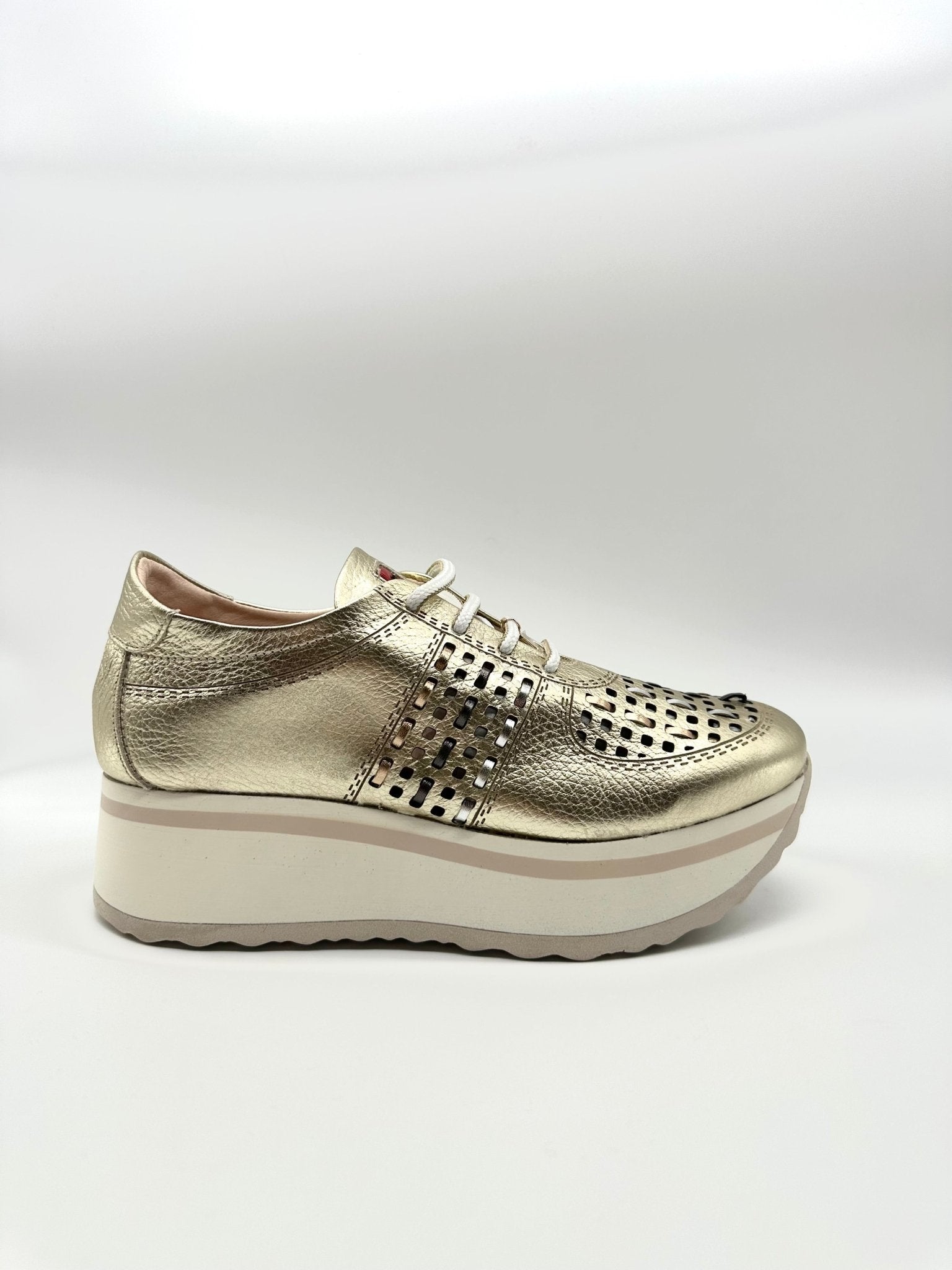 Myra | Gold | Jose Saenz | Trainers | Jenny Shoo Bootique
