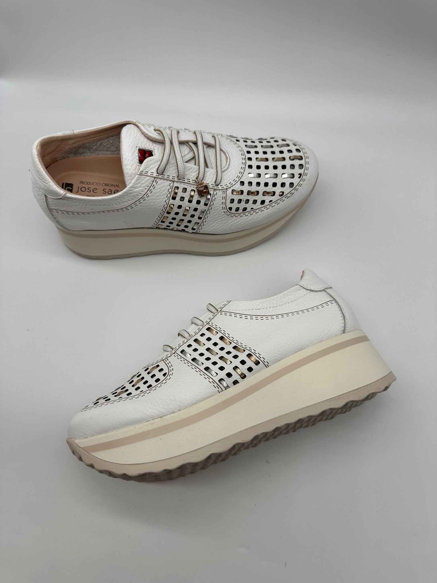 Myra | White | Jose Saenz | Trainers | Jenny Shoo Bootique