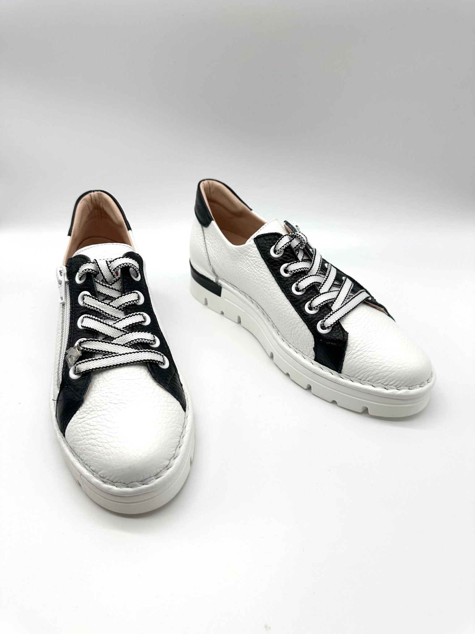 Martha | White - Black | Jose Saenz | Trainers | Jenny Shoo Bootique