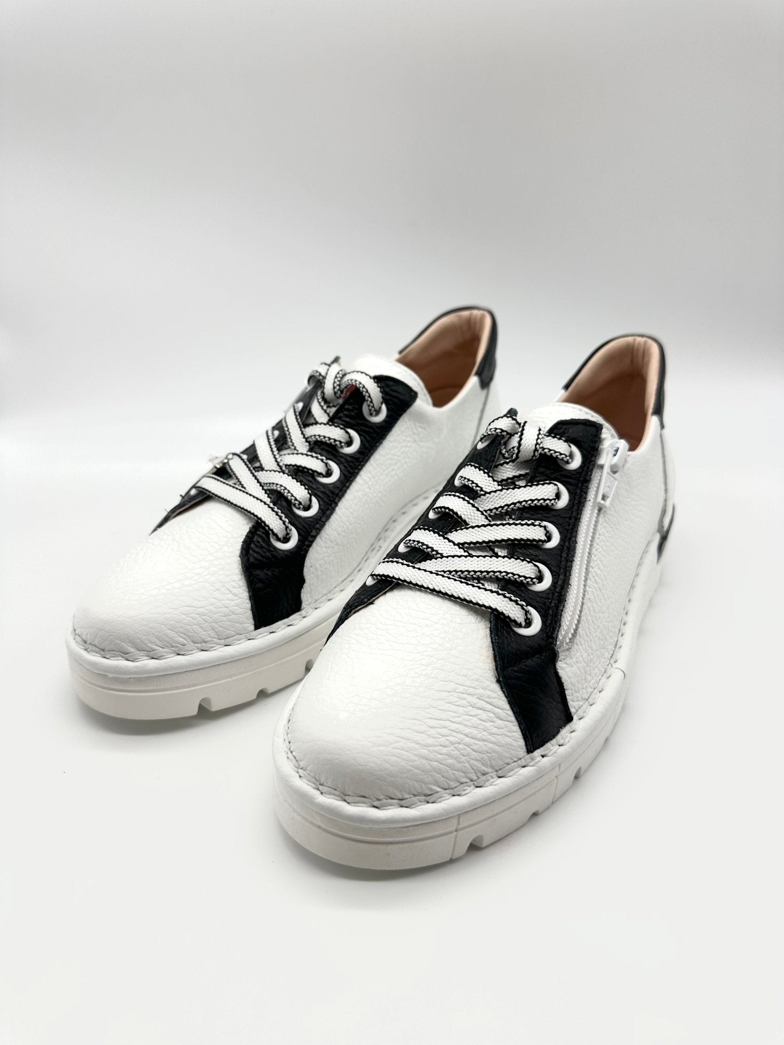 Martha | White - Black | Jose Saenz | Trainers | Jenny Shoo Bootique