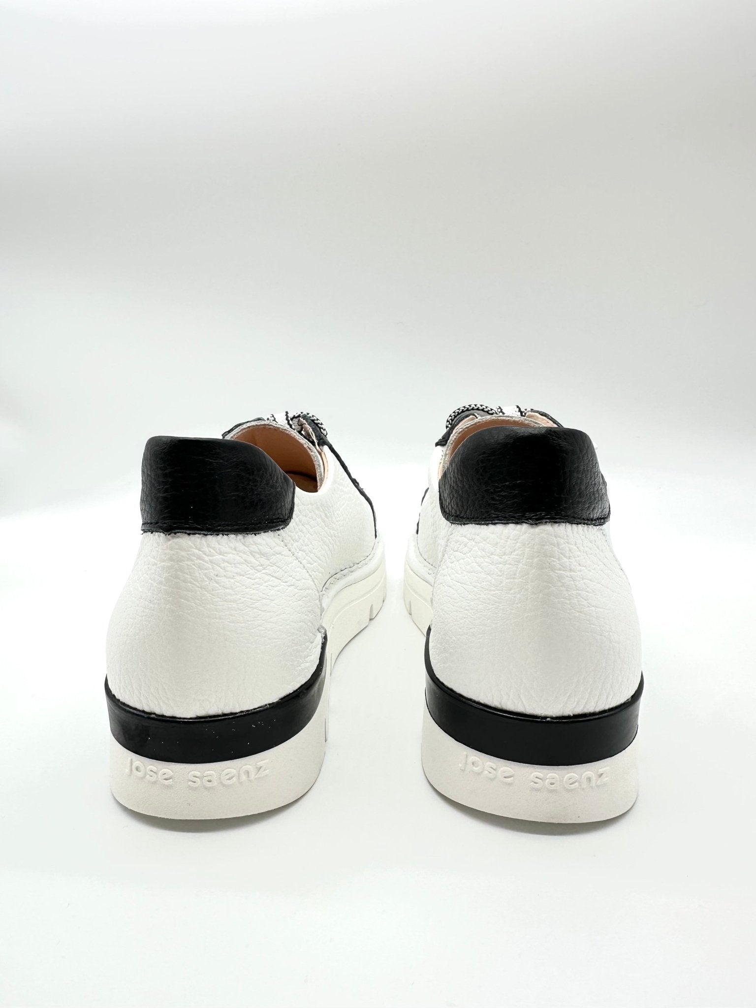 Martha | White - Black | Jose Saenz | Trainers | Jenny Shoo Bootique