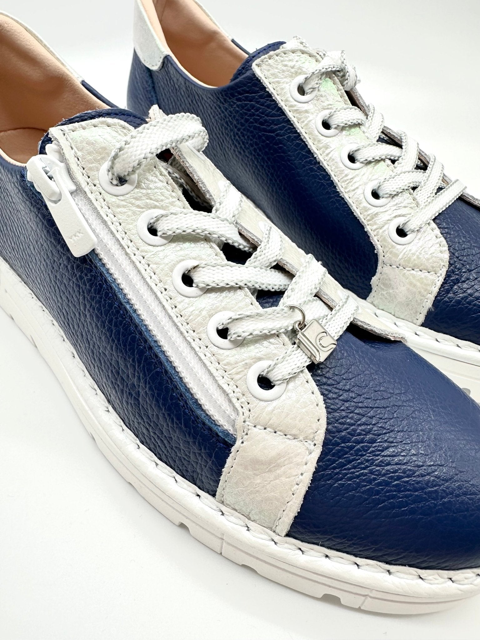 Martha | Navy Blue - White | Jose Saenz | Trainers | Jenny Shoo Bootique