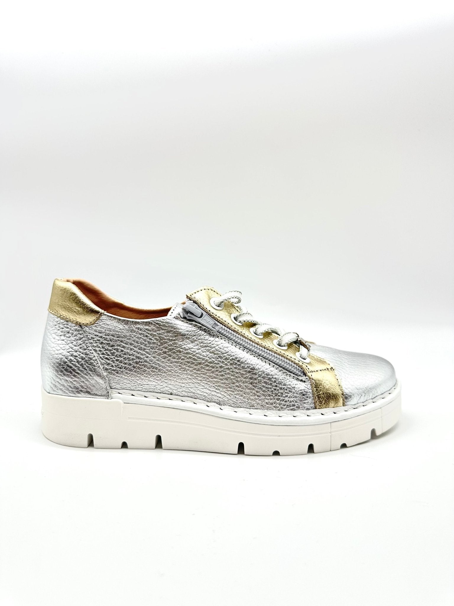 Martha | Silver - Gold | Jose Saenz | Trainers | Jenny Shoo Bootique