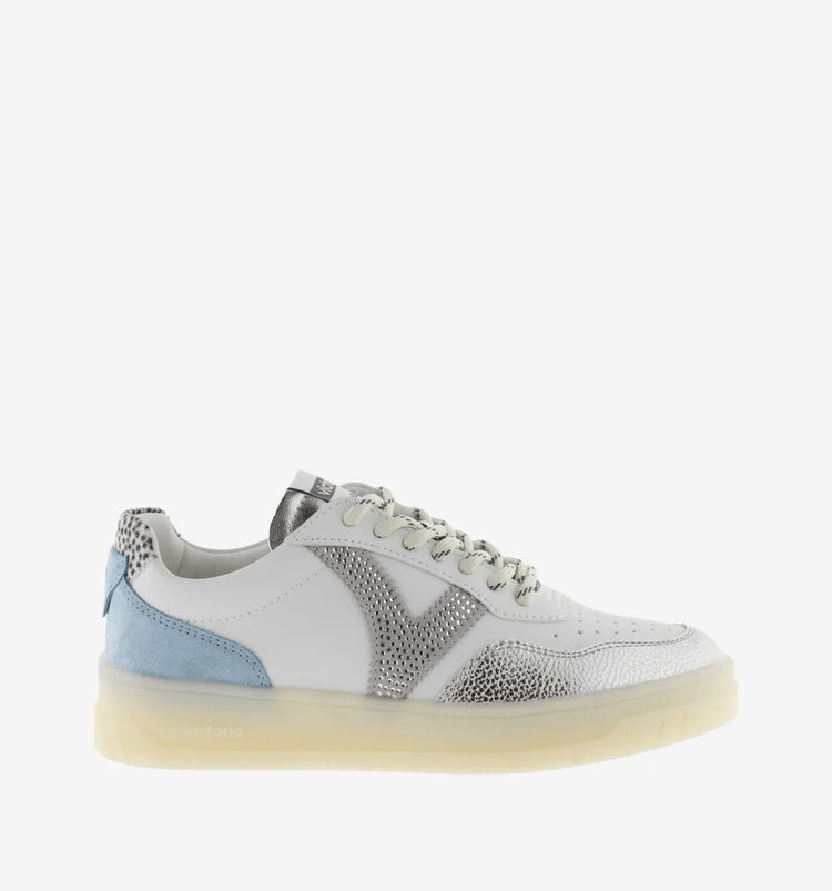 Seul | White - Blue | Victoria | Trainers | Jenny Shoo Bootique