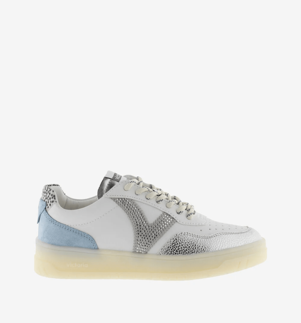 Seul | White - Blue | Victoria | Trainers | Jenny Shoo Bootique