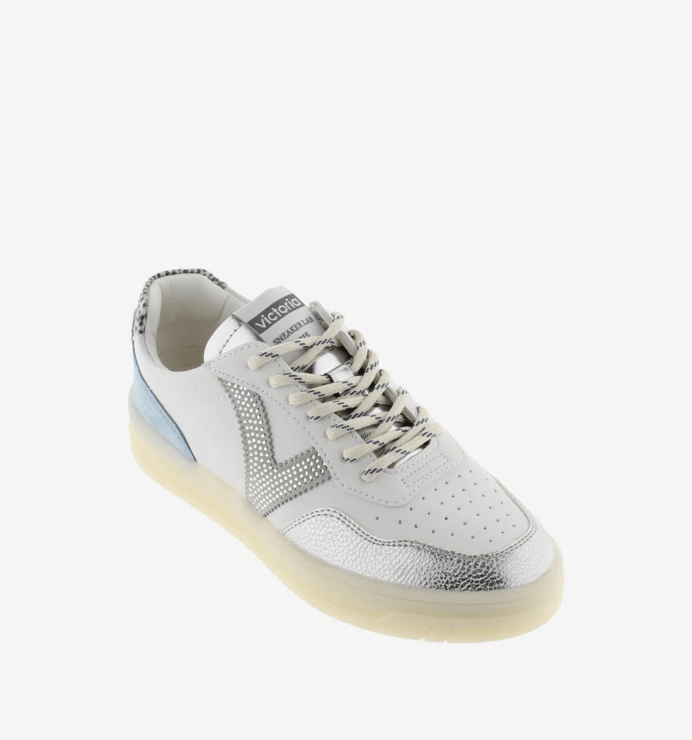 Seul | White - Blue | Victoria | Trainers | Jenny Shoo Bootique