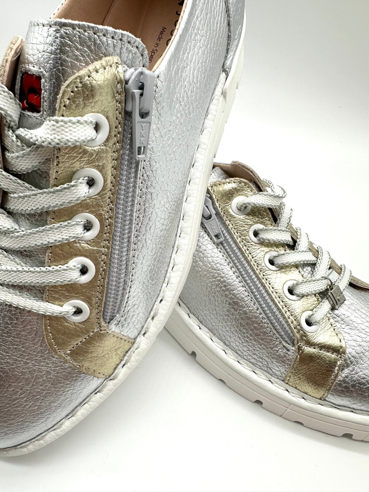 Martha | Silver - Gold | Jose Saenz | Trainers | Jenny Shoo Bootique