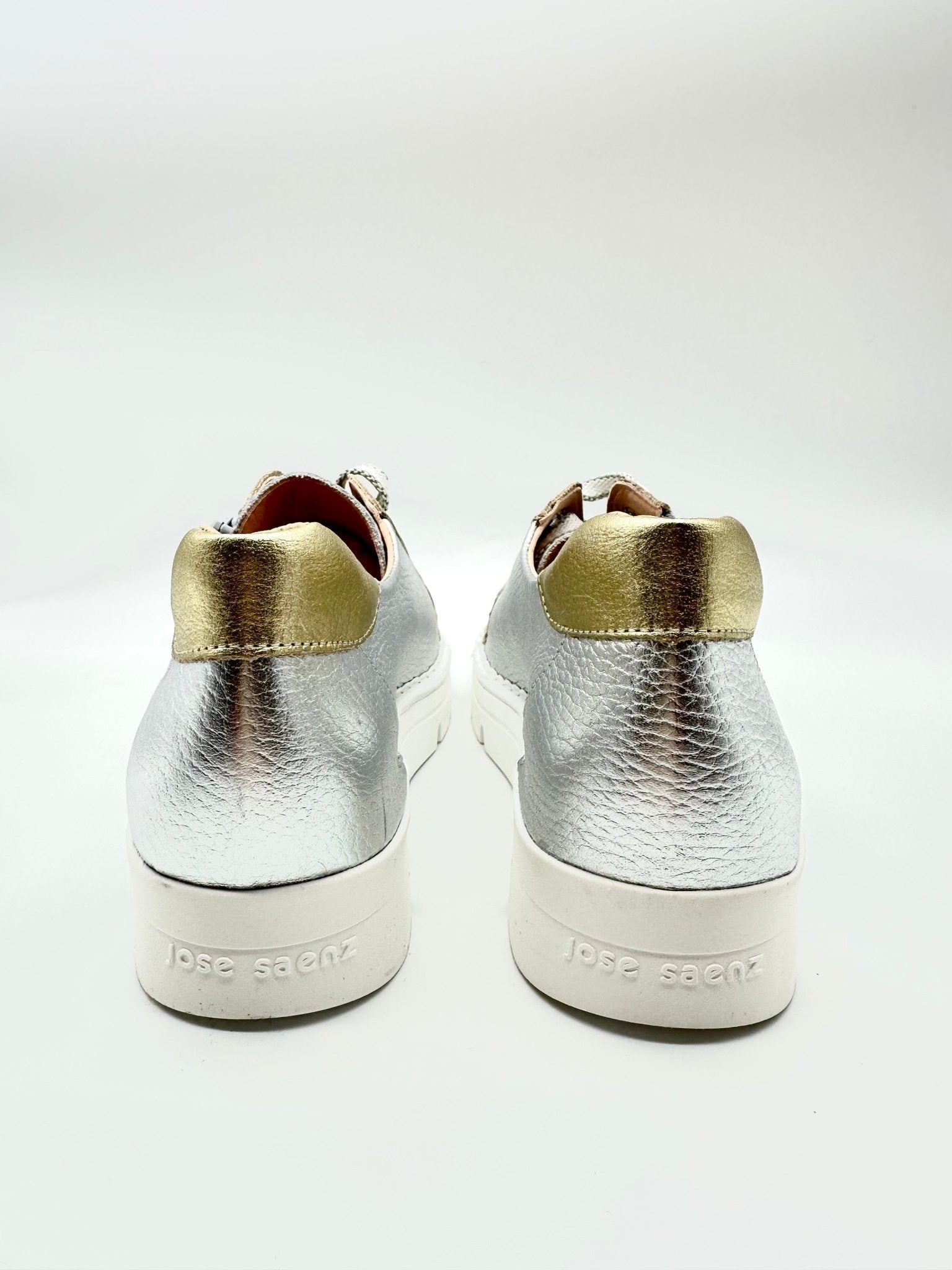 Martha | Silver - Gold | Jose Saenz | Trainers | Jenny Shoo Bootique