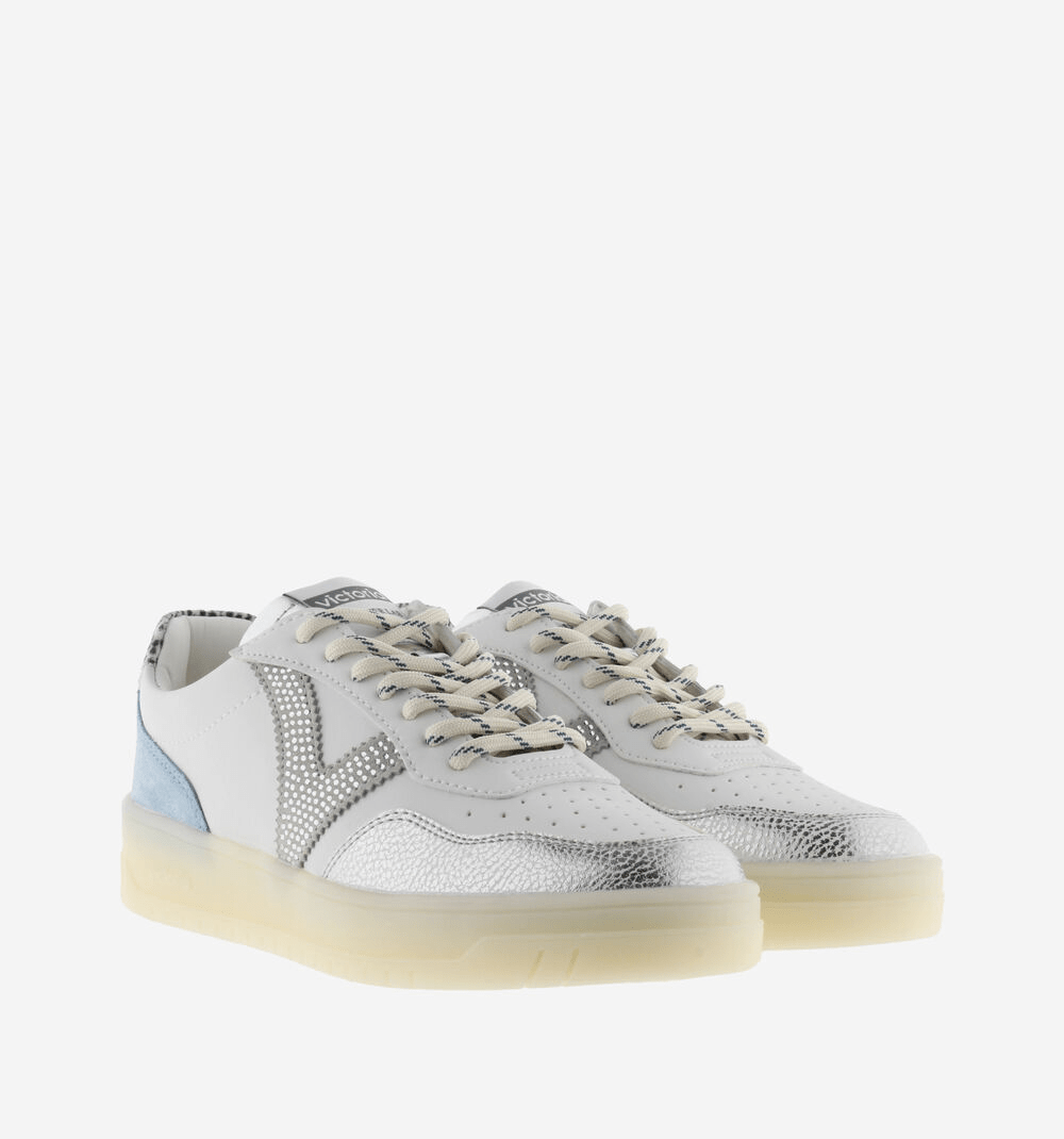 Seul | White - Blue | Victoria | Trainers | Jenny Shoo Bootique