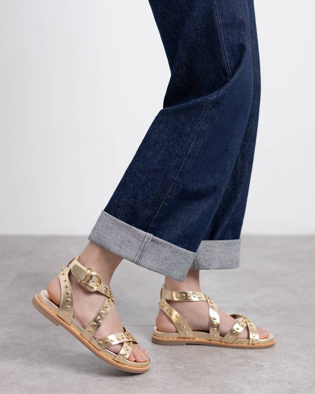 Latin | Gold | Carmela | Sandals | Jenny Shoo Bootique