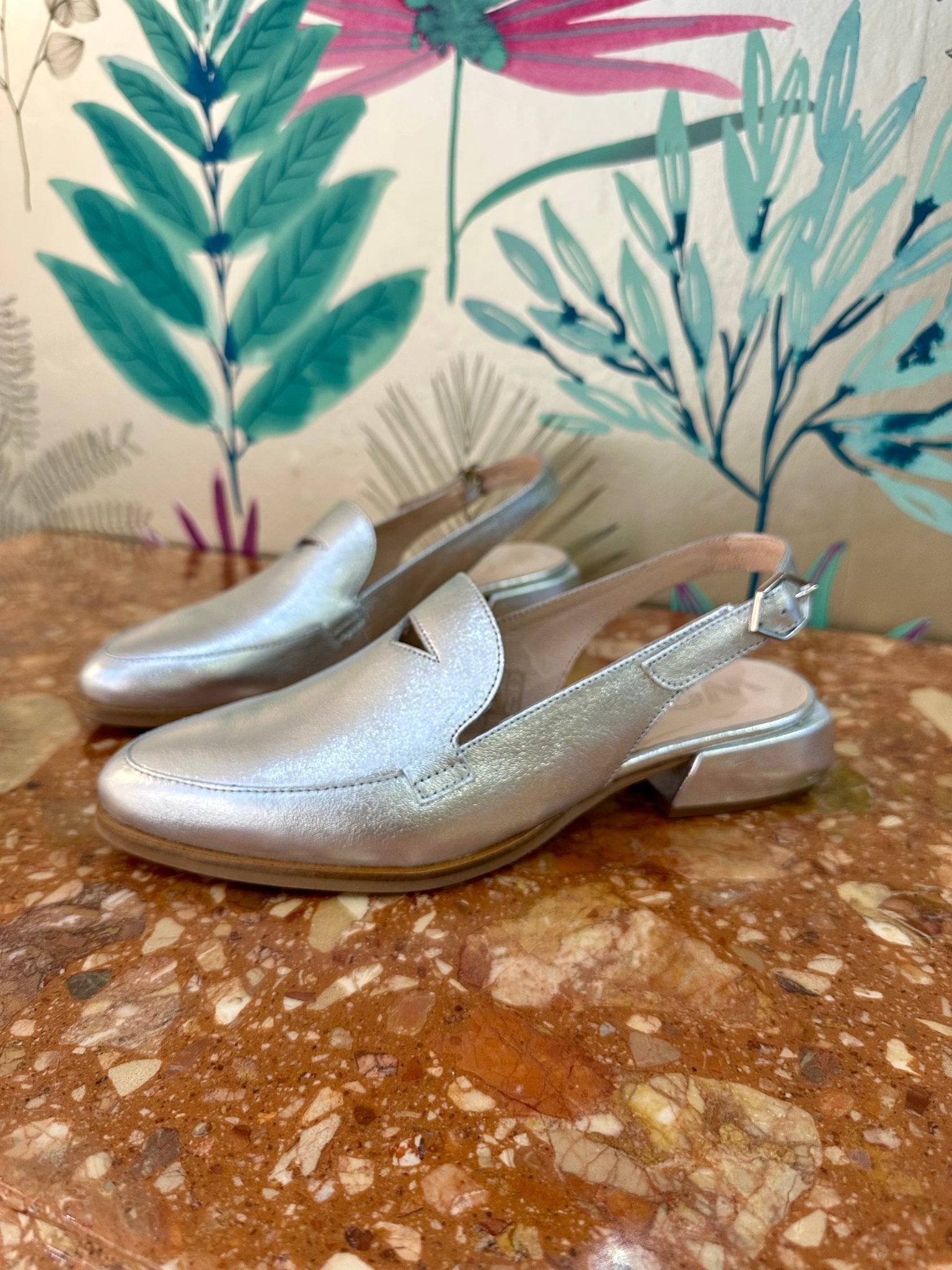 Trish | Silver | Wonders | Flats | Jenny Shoo Bootique