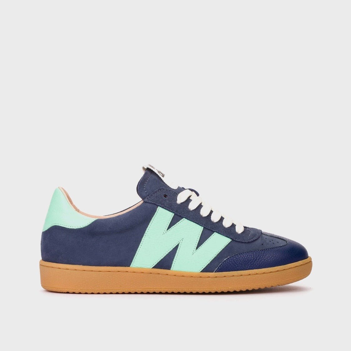 Nubia | Navy Blue - Mint | Wonders | Trainers | Jenny Shoo Bootique