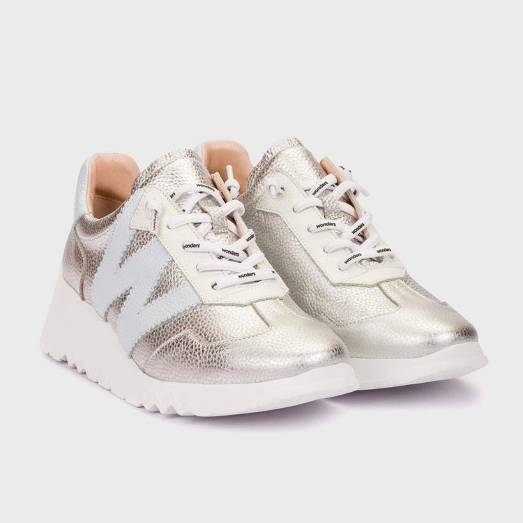Kyoto | Silver - Ice Blue | Wonders | Trainers | Jenny Shoo Bootique