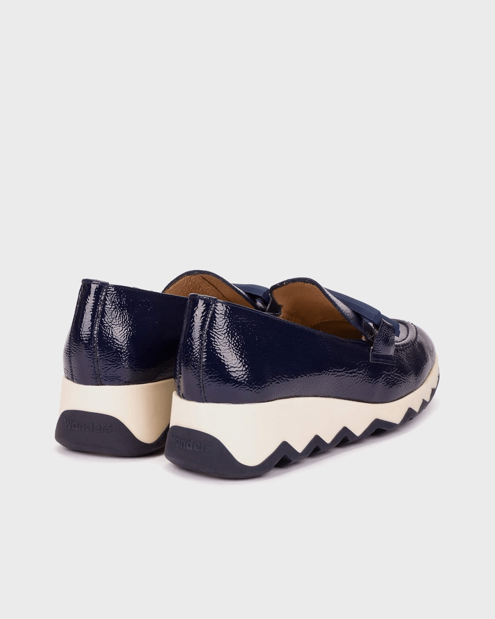 Simon | Navy | Wonders | Wedges | Jenny Shoo Bootique