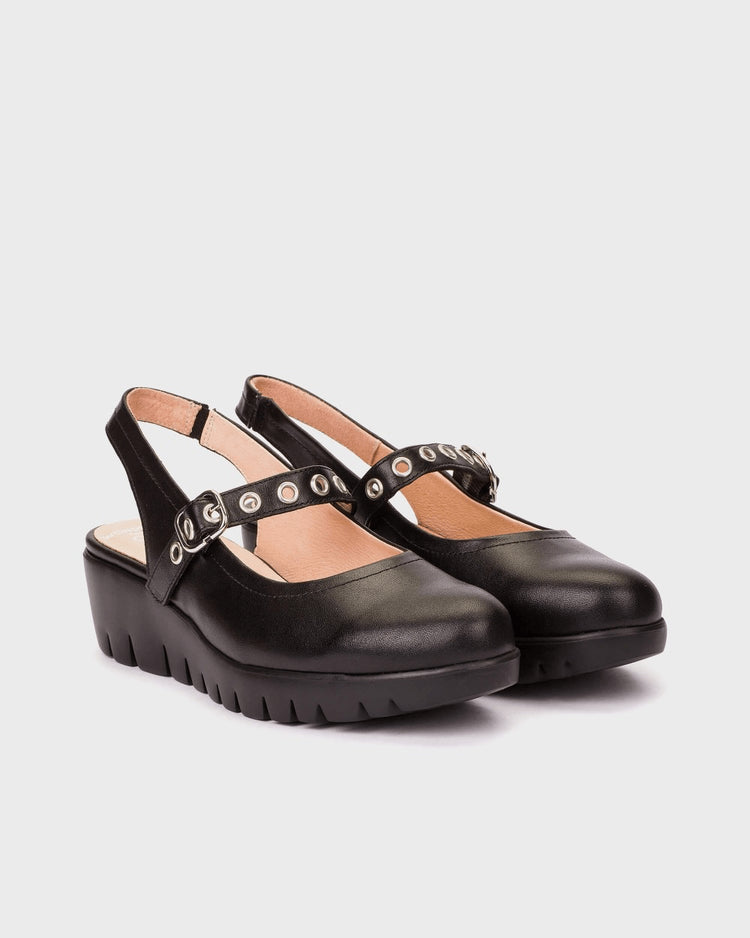 Fly 53 | Black | Wonders | Wedges | Jenny Shoo Bootique