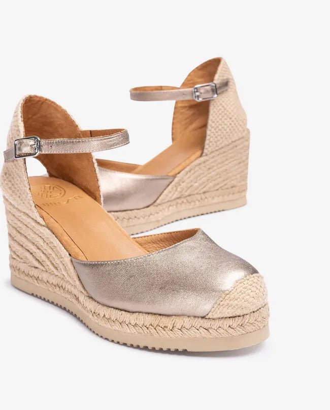 Caceres 26 | Bronze Metallic | Unisa | Espadrilles | Jenny Shoo Bootique