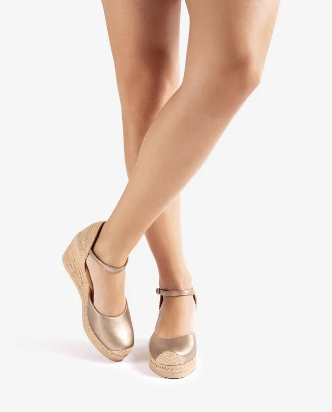 Caceres 26 | Bronze Metallic | Unisa | Espadrilles | Jenny Shoo Bootique