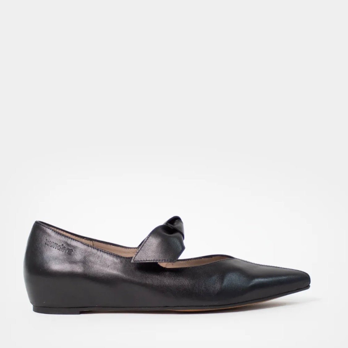 Triana Bow | Black | Wonders | Flats | Jenny Shoo Bootique