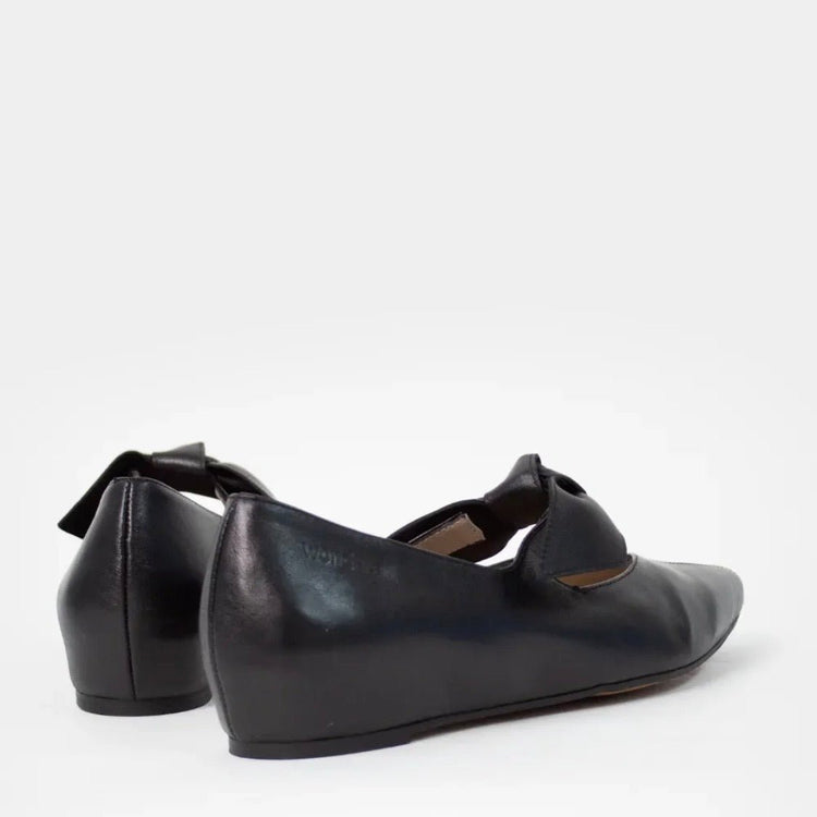 Triana Bow | Black | Wonders | Flats | Jenny Shoo Bootique