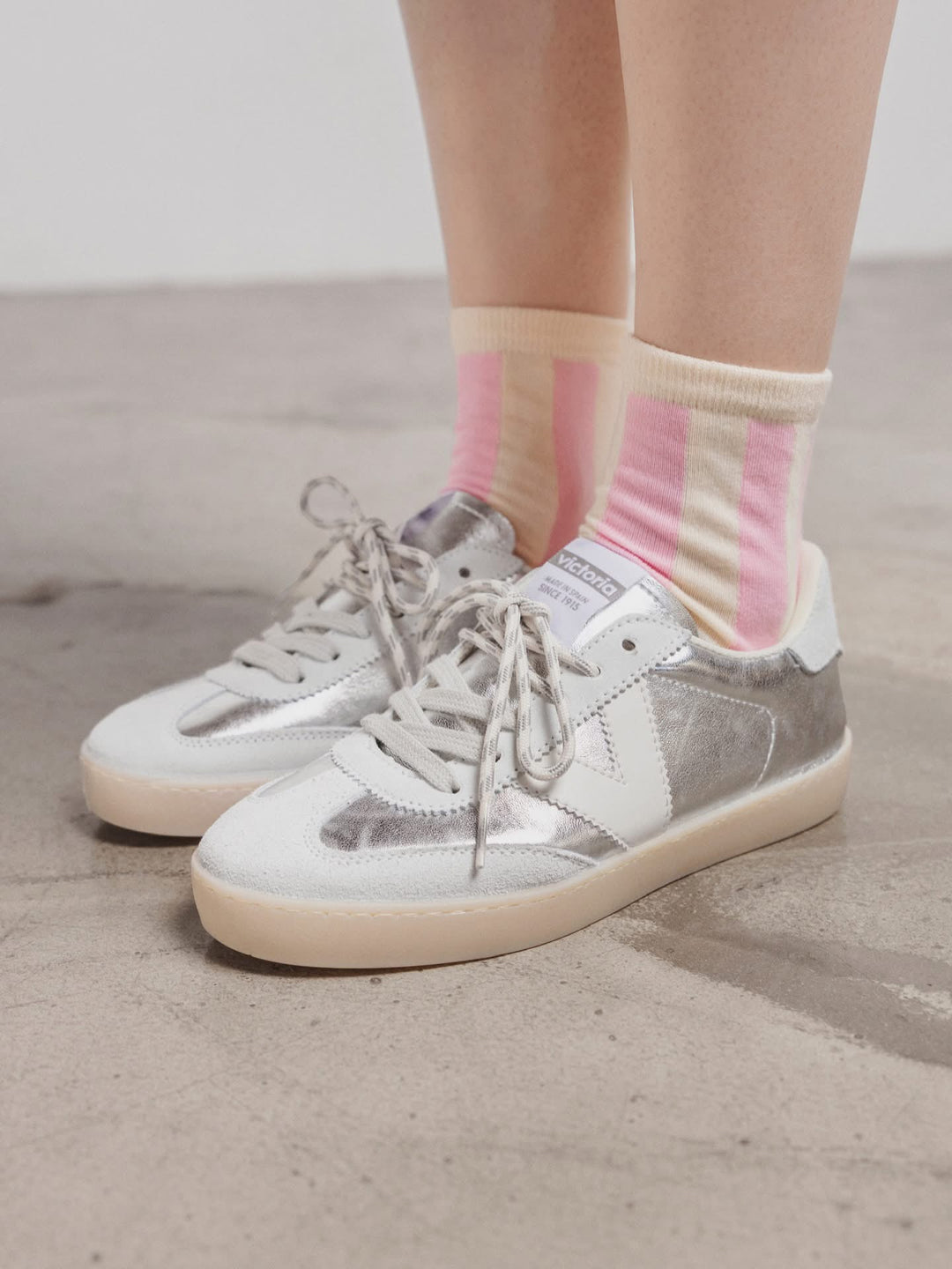 Berlin | Silver | Victoria | Trainers | Jenny Shoo Bootique