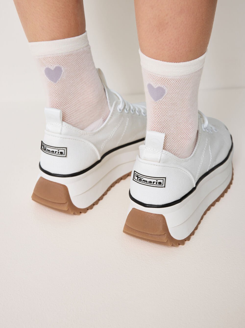 Lilly | White | Tamaris | Trainers | Jenny Shoo Bootique