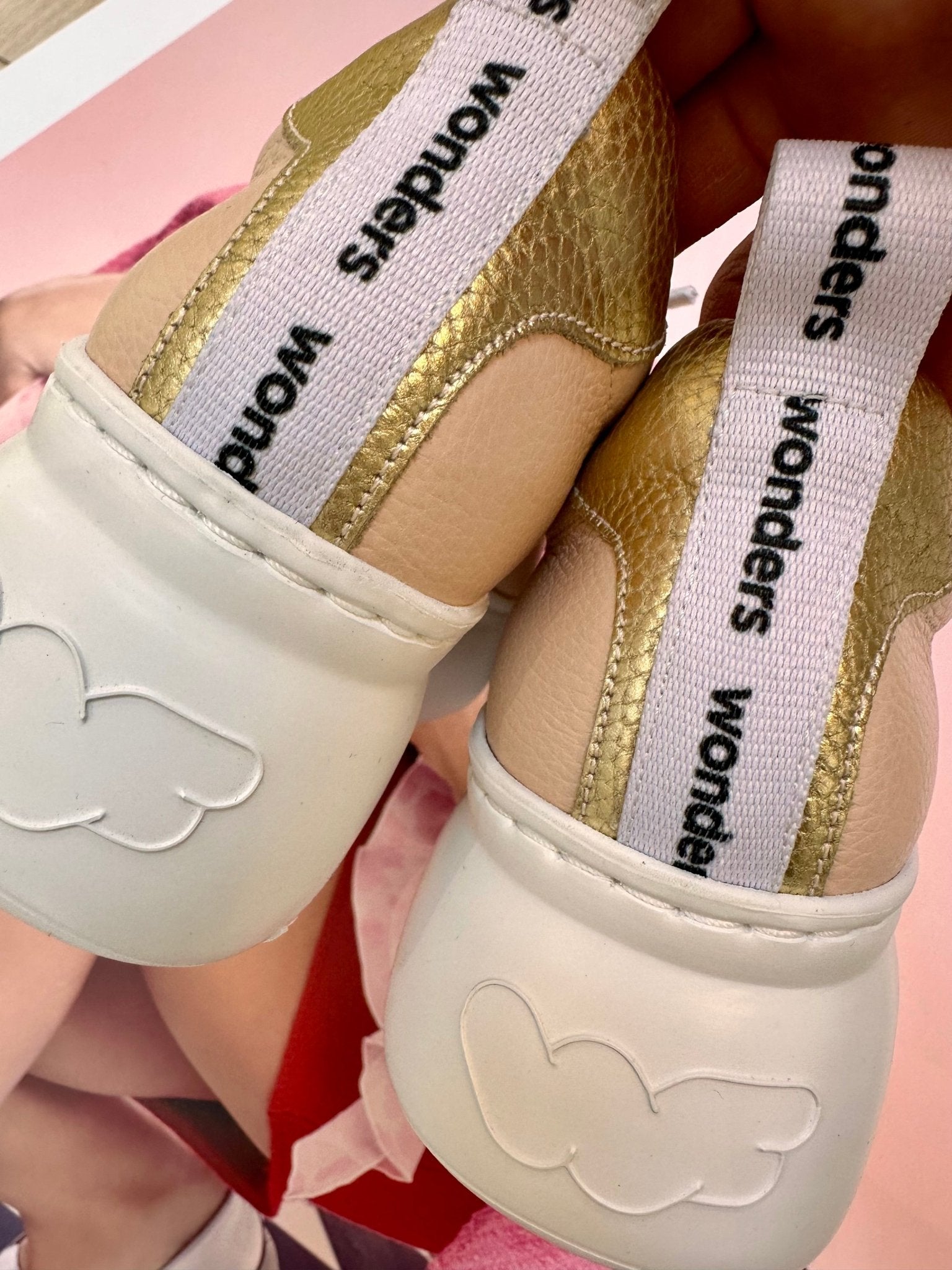 Dorita | Nude - Gold | Wonders | Trainers | Jenny Shoo Bootique