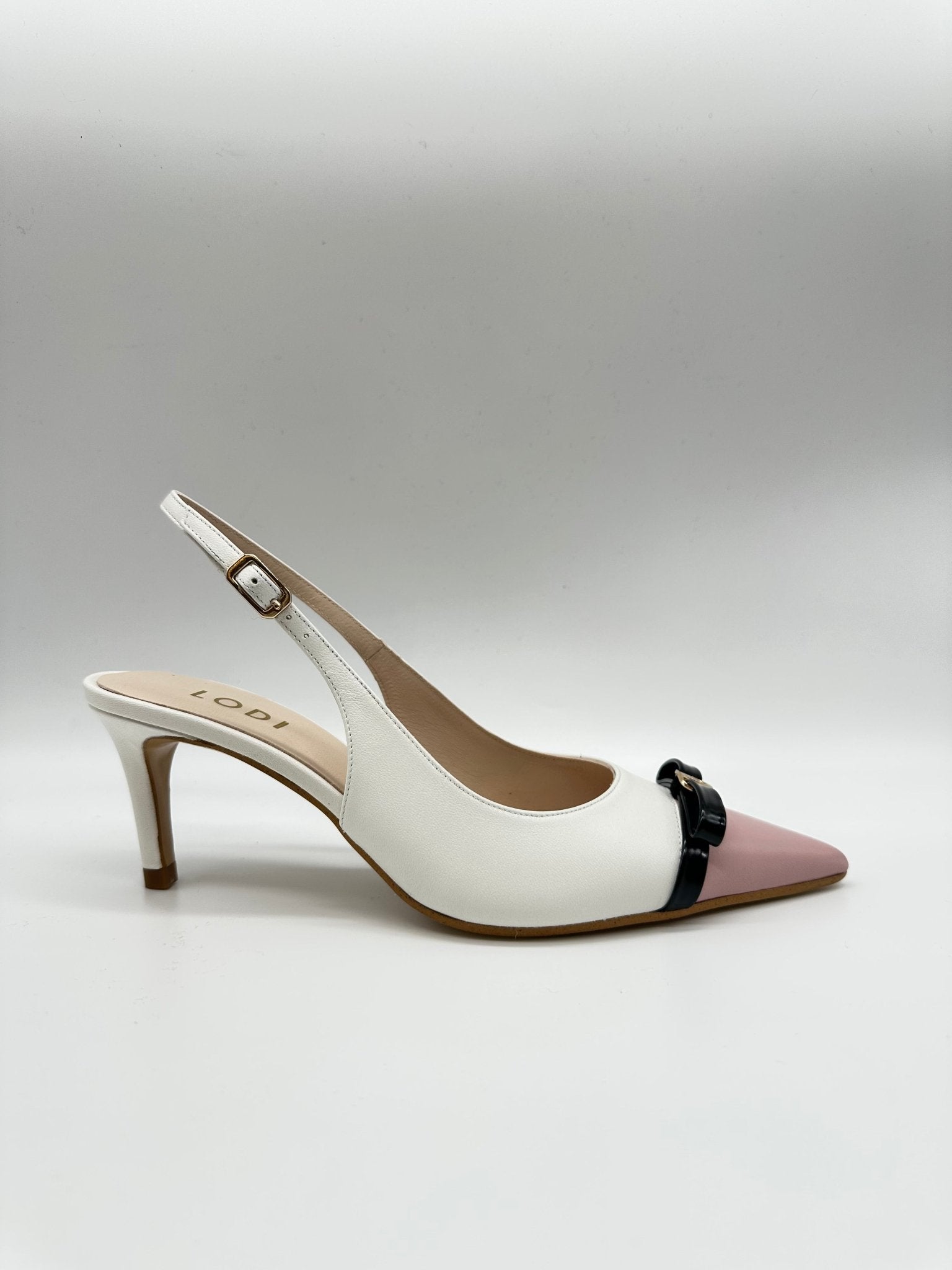 Nureia | Pink - White | LODI | Heels | Jenny Shoo Bootique