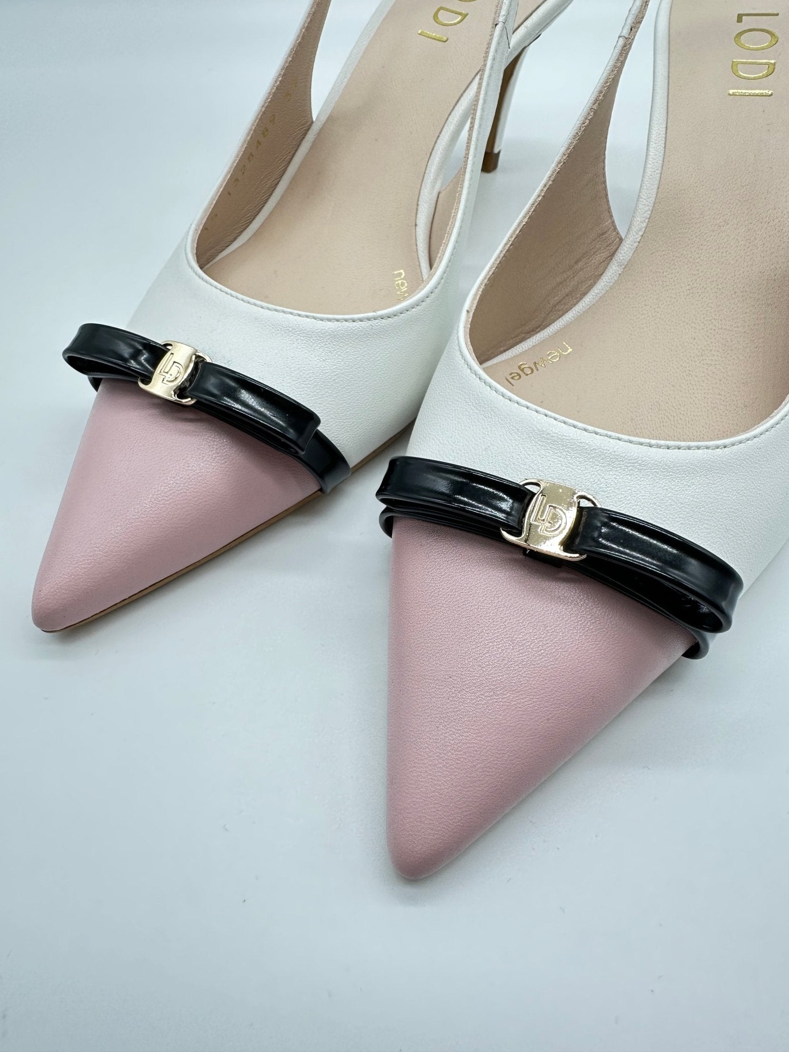 Nureia | Pink - White | LODI | Heels | Jenny Shoo Bootique