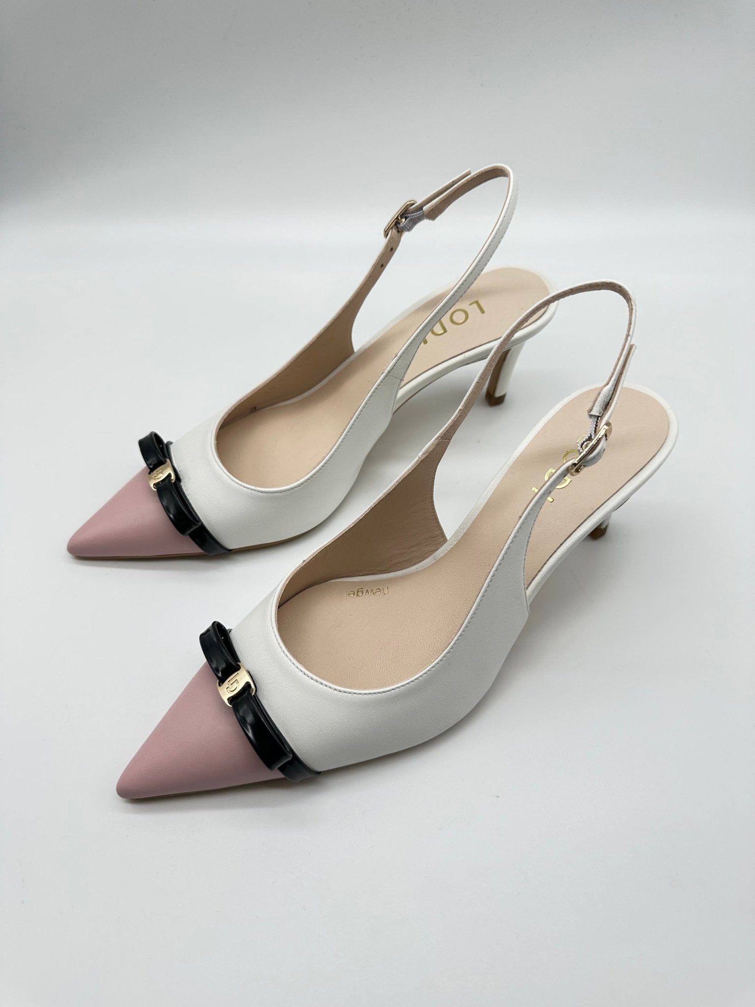 Nureia | Pink - White | LODI | Heels | Jenny Shoo Bootique