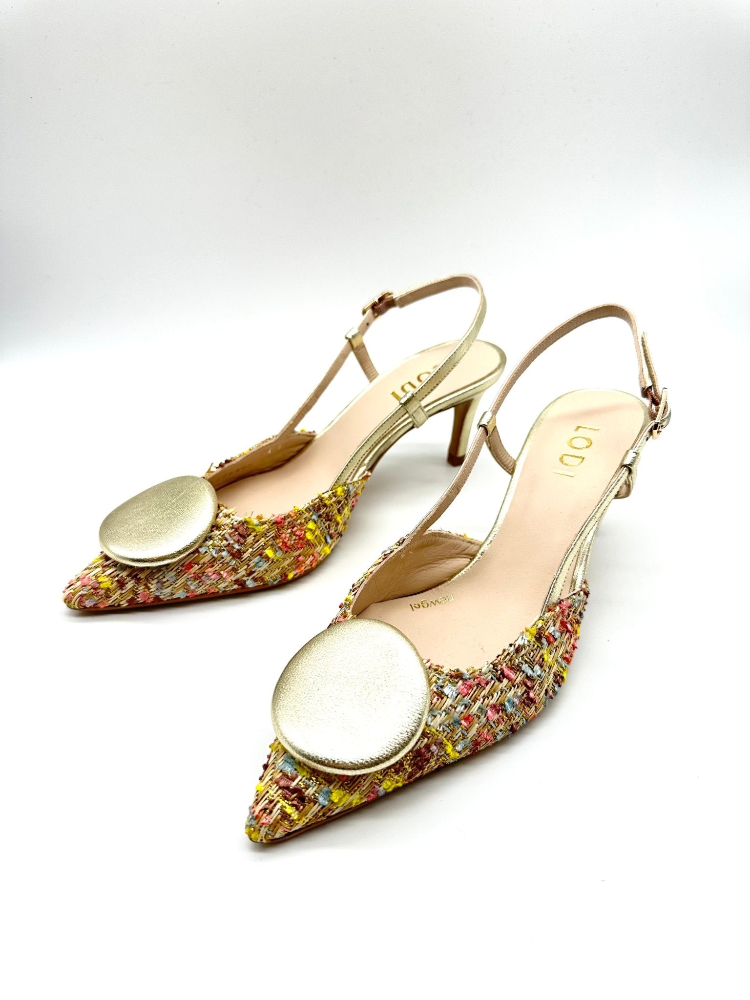 Nivis | Gold - Multi | LODI | Heels | Jenny Shoo Bootique