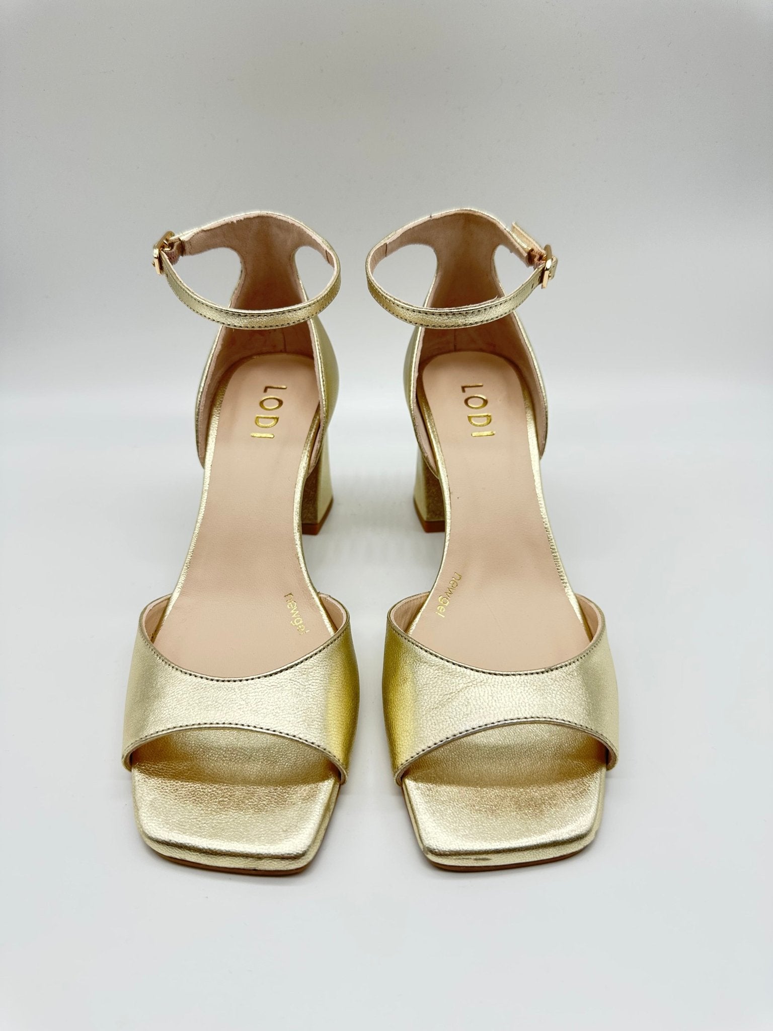 Bondo | Gold | LODI | Heels | Jenny Shoo Bootique