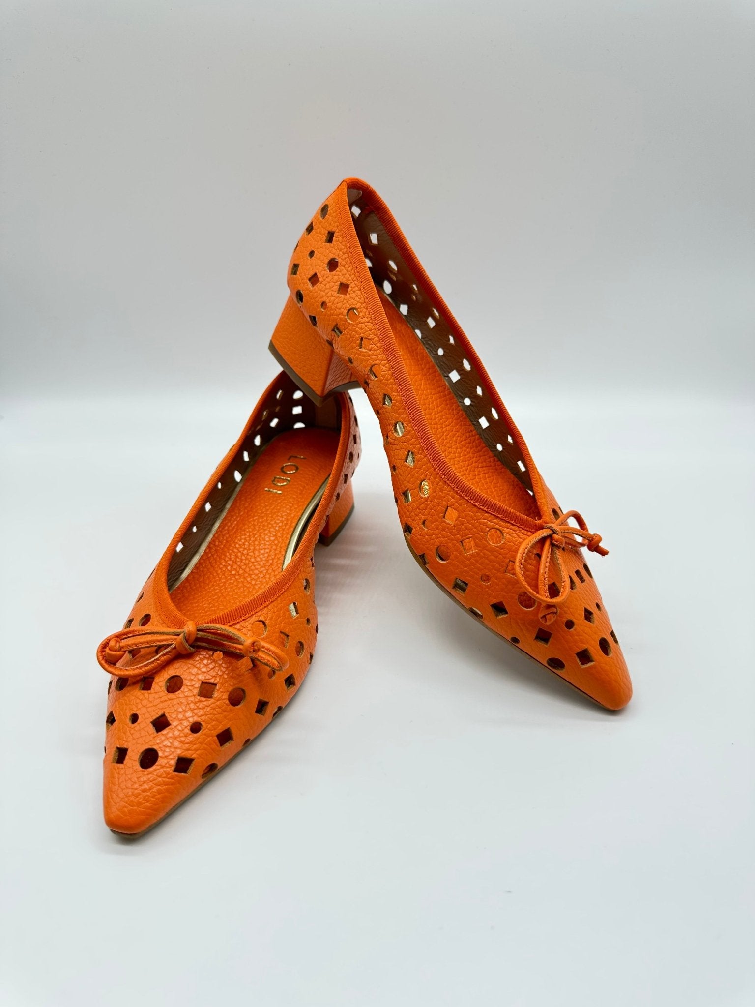 Dunja | Orange | LODI | Flats | Jenny Shoo Bootique
