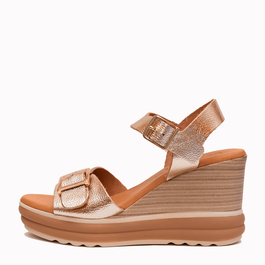6003 | Gold | Oh! My Sandals | Sandals | Jenny Shoo Bootique