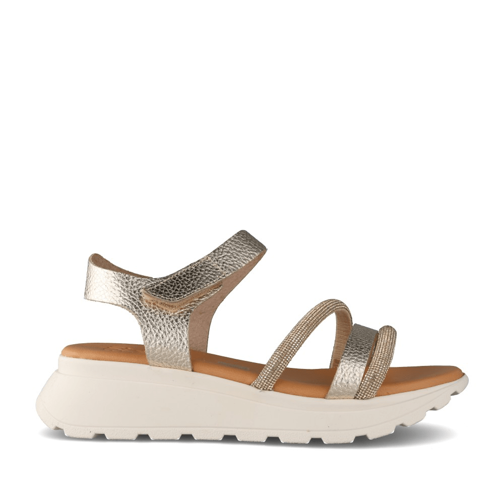 5956 | Gold | Oh! My Sandals | Sandals | Jenny Shoo Bootique